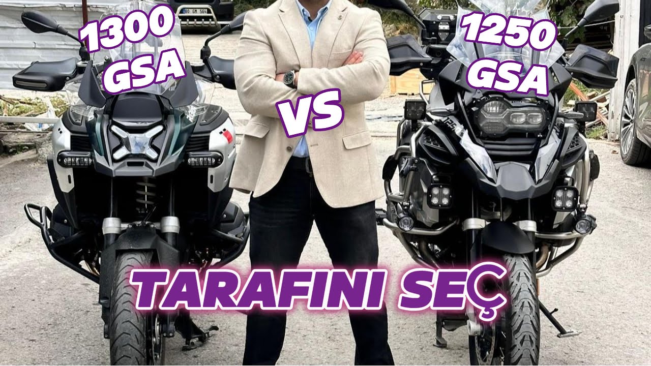 Bmw 1300 GSA vs Bmw 1250 GSA l SİZCE HANGİSİ!!!
