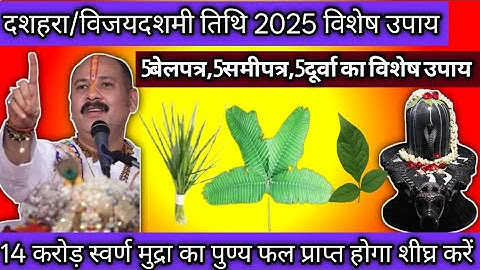 2 अक्टूबर दशहरा/ विजयादशमी को धन-लाभ और कर्जा समाप्ति का विशेष उपाय करें|🌿#dusshara#दशहरा #विजयादशमी