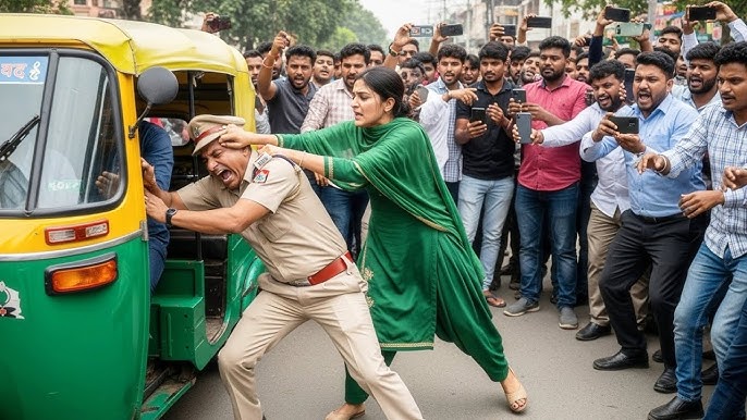Jab Inspector Ne IPS madam ko Aam ladki Samajh Kar thappad maar Diya Fir  Inspector ke sath...