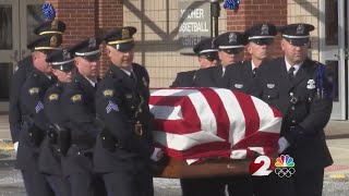 Det. Del Rio given hero's farewell outside UD arena
