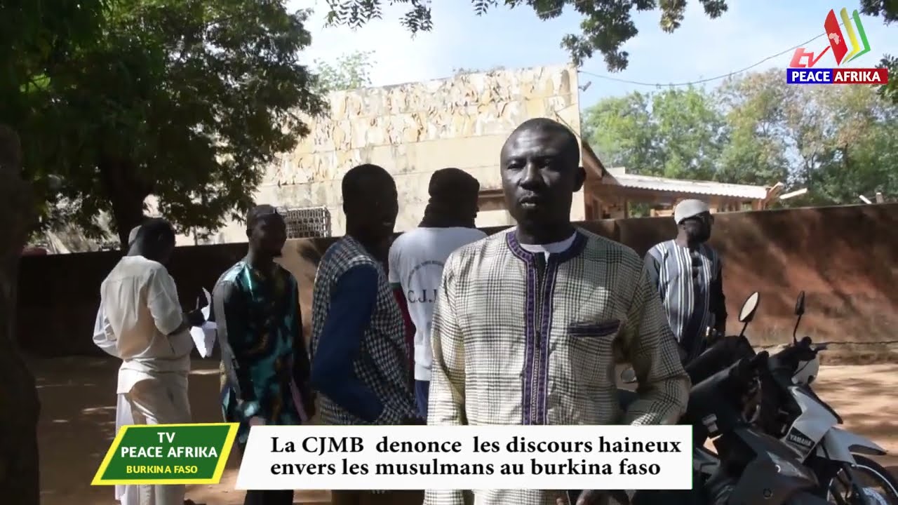 BURKINA FASO : la CJMB dénonce les injures faites aux musulmans