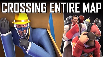 TF2: Can you cross the ENTIRE MAP in a BOX?