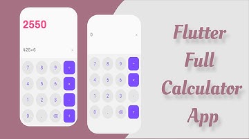 Full Calculator App with Flutter - Flutter App - Speed Code | Hit The Code