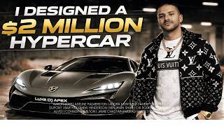 Ai Designed Hypercar Luxe Dj Apex First Look