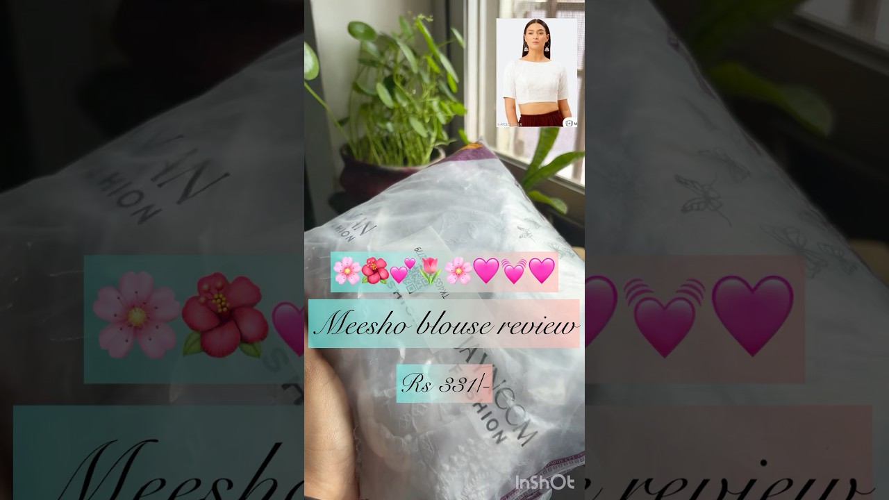 White blouse meesho😱 