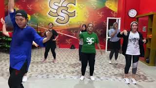 YOUNG ZERKA - YALLA | ZUMBA FITNESS | CHOREO BY ZES OLIVIA FEBRIANI | SOFIE STUDIO CENTER