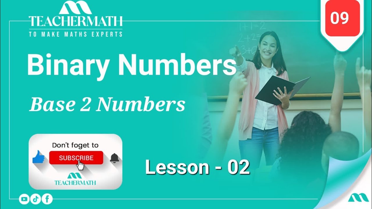 Grade 09 | Binary Numbers | #englishmediummaths @winteachermath - YouTube