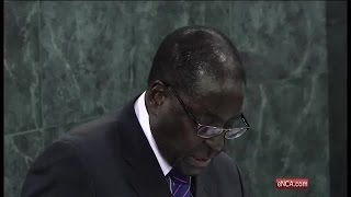 Mugabe delivers message to Western Nations