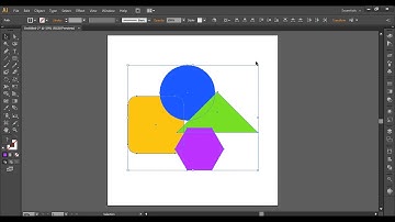 Adobe Illustrator   How to convert RGB colors shapes to gray scale?