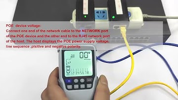 Network Cable Tester Wire Tracker PoE Testing ET612 613