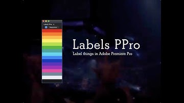 Labels for Premiere Pro Teaser