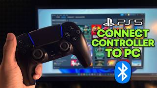 How To Connect PS5 Controller To PC Bluetooth (EASY METHOD)