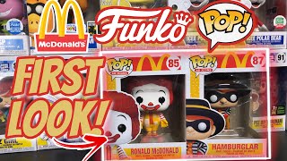 First Look McDonalds Ad Icon Funko Pops