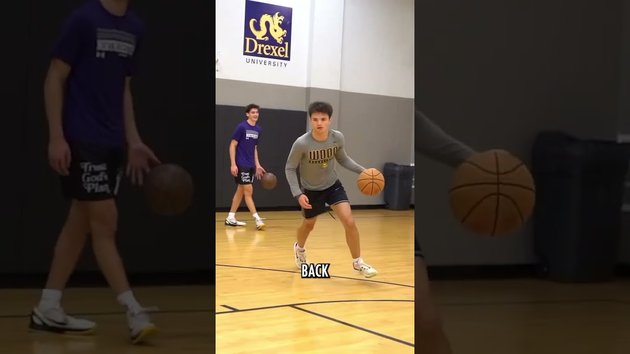 Drift. Fade. Score. Jake West making NBA moves look easy 🔥