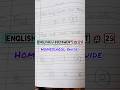 English Assessment # 29 | Homeschool Guide