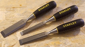 $13 Stanley 3-Piece Chisel Set Unboxing 🔪 [ASMR]