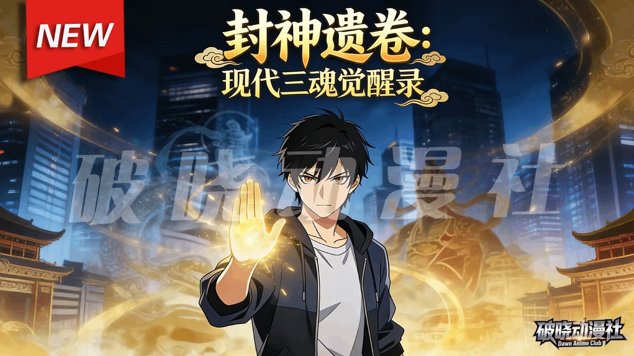 MULTISUB📢新番上线《封神遗卷：现代三魂觉醒录》第1~60集丨都市之下仙妖涌动，身负三魂之力的少年，意外卷入这场跨越千年的仙门博弈。他既是封神棋局的关键，也是打破宿命的变数。#破晓动漫社