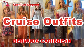 WHAT TO WEAR on a CARNIVAL CRUISE | Elegant Night CARNIVAL Cruise to Bermuda/ Caribbean |