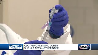 CDC: Anyone 65 or older should get another COVID-19 vaccine dose