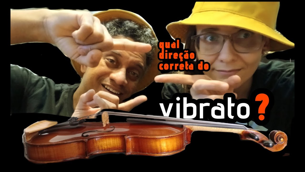 Porque FAZER VIBRATO para baixo no violino