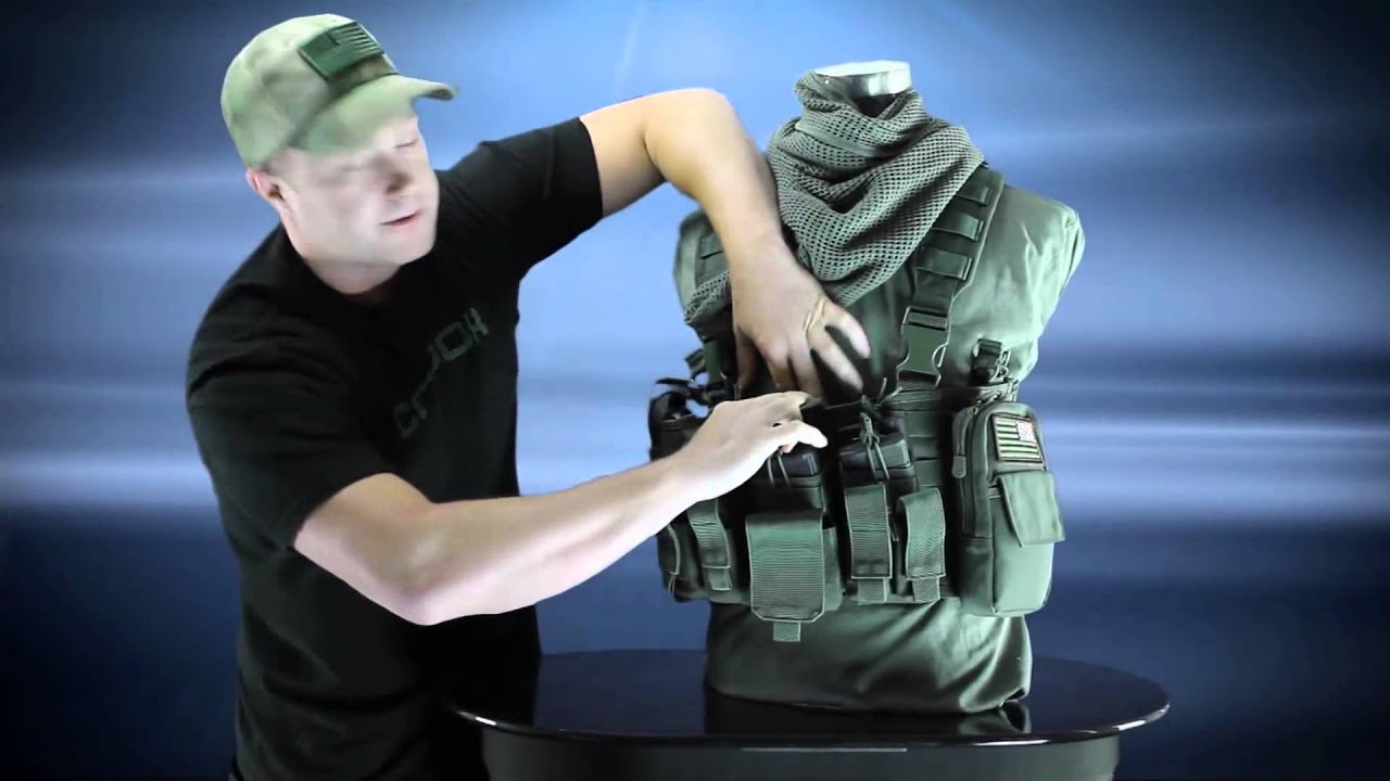 Condor Outdoor MCR5 Recon Chest Rig - YouTube