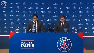 Lionel Messi At His PSG Press Conference 🔥 | #PSGxMESSI