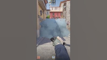 Support your Teammates from A site to B site on inferno in cs2  #cs2 #shorts