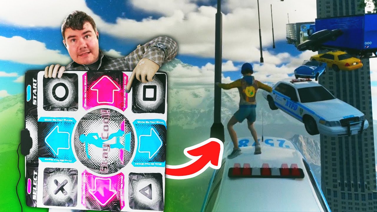 'ONLY UP' BUT WITH A DANCE MAT (World First!)