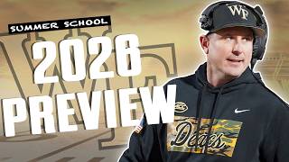 EARLY 2026 WAKE FOREST SEASON PREVIEW | Cover 3 Summer School