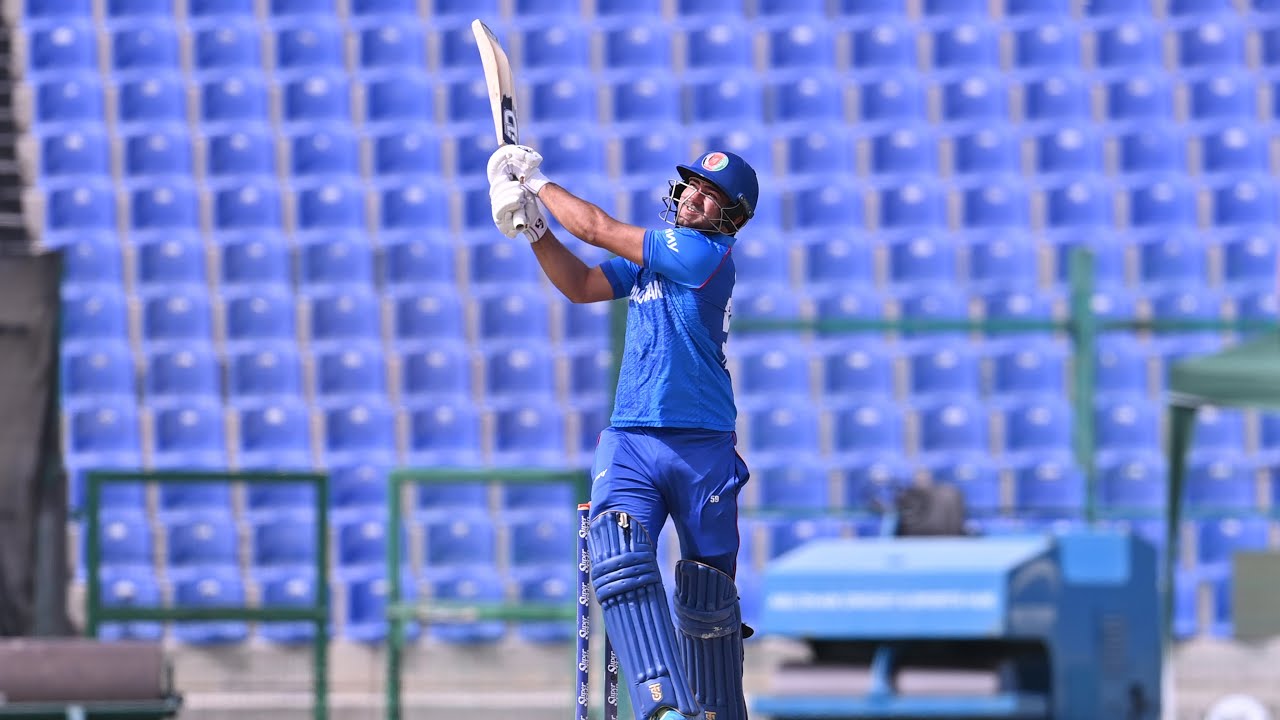Zubaid Akbari's 76 Runs Batting Highlights vs Ireland | Explore Afghanistan Tri-Nation Series | ACB