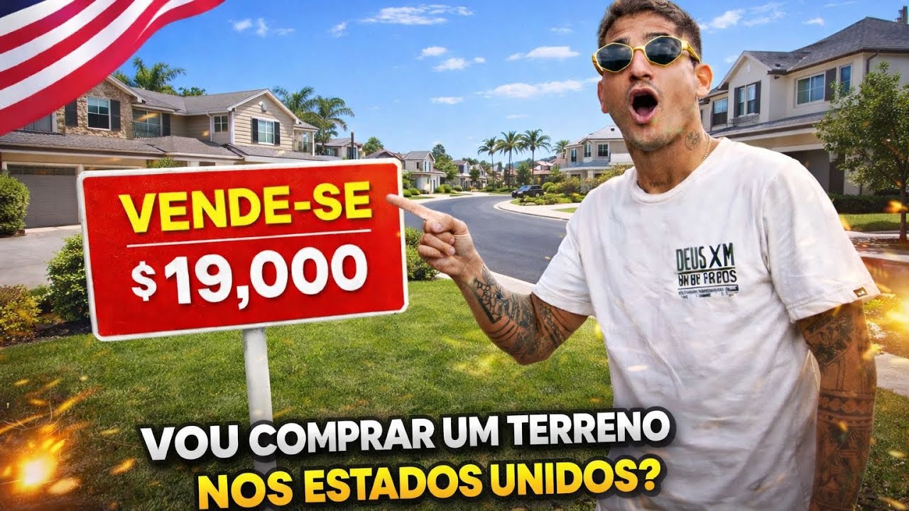 UM TERRENO POR $19 MIL NOS EUA?!