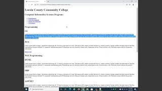 CISS216 - Web Development - Spring 2022 - Week 2