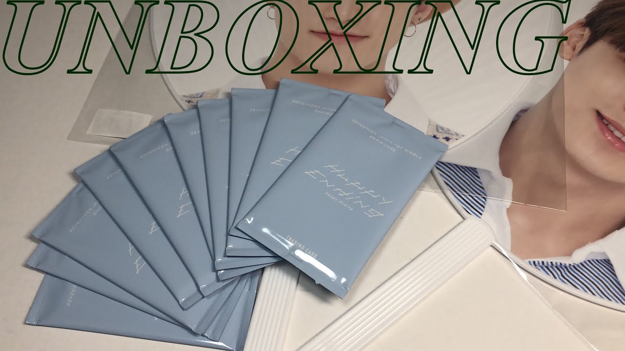 Unboxing] “Happy Ending showcase” MD トレカ開封 - YouTube