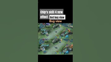 Chip new effect+bug error #mlbb #mobilelegends #mobilelegendsbangbang #chip