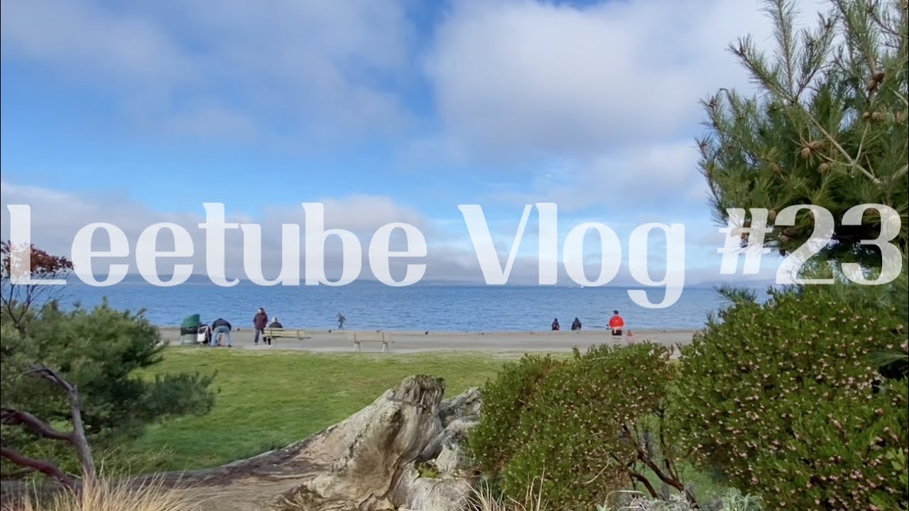 Eng) 미국 시애틀 브이로그🇺🇸ㅣ시애틀 해변 공원 Alki Beachㅣ플랜테리어에 관심 많은 애 가든쇼 구경ㅣ마크라메 대형 월