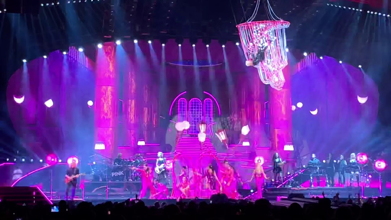 Pink - Get The Party Started live at Staples Center. Beautiful Trauma Tour 5/31/2018