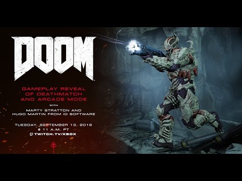 DOOM - Deathmatch & Arcade Mode Livestream Announce (PEGI)