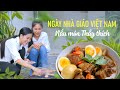 Tới nhà Thầy ngày Nhà giáo Việt Nam, làm món vịt om nước tương Thầy thích - #157 |Teacher&#39;s Day Dish