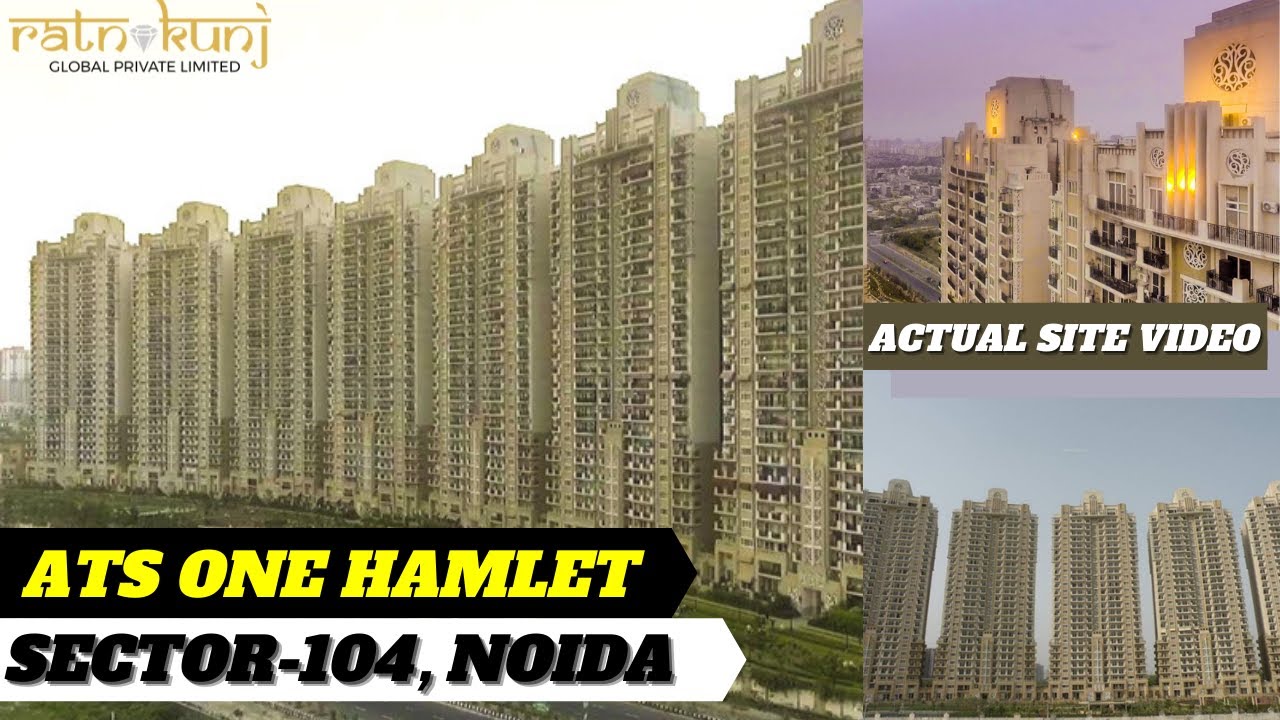 ATS One Hamlet ☎️ 8130084691 Sector104, Noida ₹ 1.50 Cr Onwards