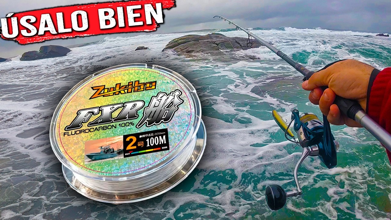 Usas MAL el Fluorocarbono de Pesca Spinning... y Quizá no lo sabes