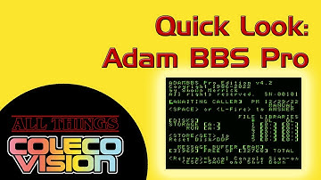 Quick Look: Adam BBS Pro