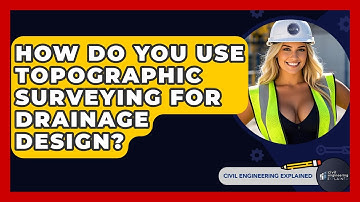 How Do You Use Topographic Surveying For Drainage Design? - Civil Engineering Explained