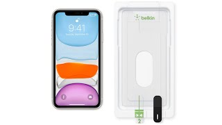 Belkin Invisiglass Ultra Install on Iphone 11