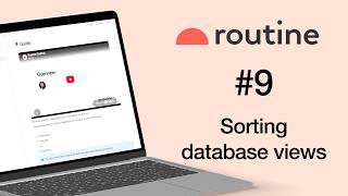 Information #9 Routine: Sorting your database views for beginners News