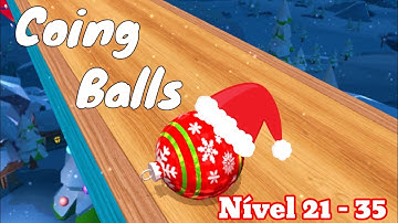 Going Balls - Especial de Natal. Nível 21 - 35
