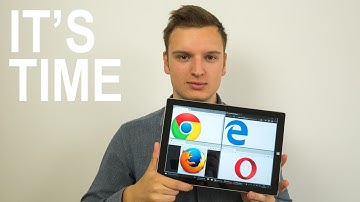 Browser Battery life duration. Edge vs. Chrome vs. Firefox vs. Opera Tested