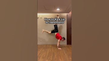 How to Kick Up to Handstand #handstandtutorial #handstanding #kickup