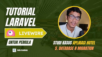 Tutorial Laravel & Livewire - Database design n Migration