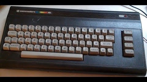 Commodore 16 - USB Keyboard - Micro-controller - Part 1