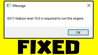 How to FIX MIR4 DX11 feature level 10.0 is required to run the engine